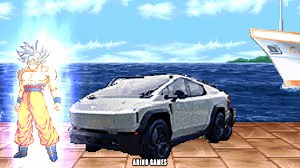 262K views · 5.7K reactions | Dragon Ball vs Tesla Cybertruck | Arino Games | Facebook