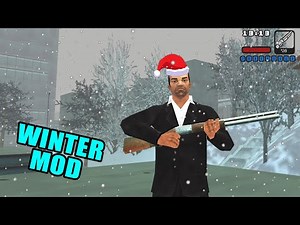 GTA Liberty City Stories Winter Mod on Android! ❄️ REAL SNOWFALL ADDED