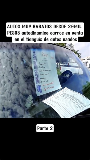 #autos #baratos #desde #tianguis #usados