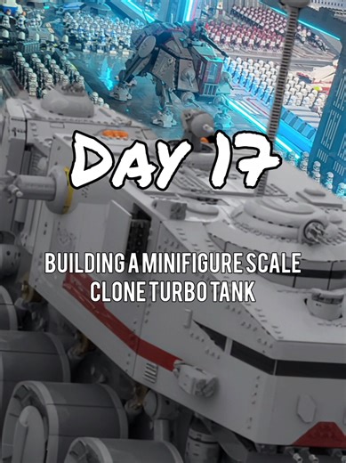 Building a Minifigure Scale Clone Turbo Tank