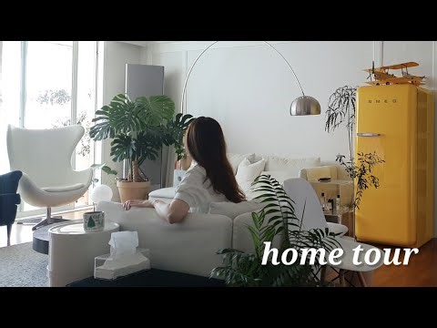 홈투어 | 밝고 아늑한 집 거실 인테리어 | 23년 된 한국 아파트 | 집 꾸미기