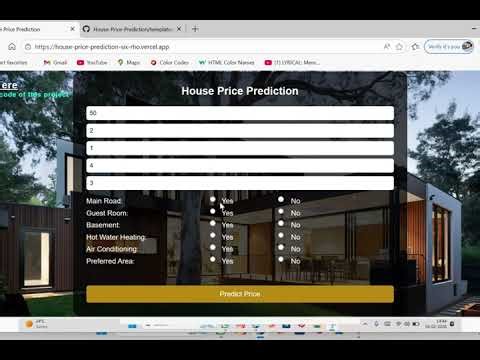 House price prediction using ML...