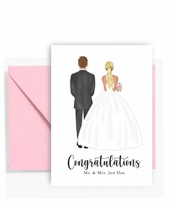Customized Groom Best Man Bride Proposal Engagement Announcement Card Printable Print Wedding Dress Invitation - Etsy Canada