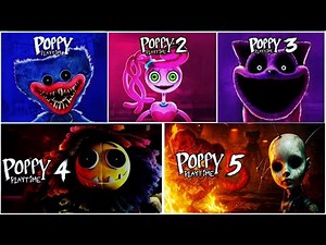 🔴LIVE: Poppy Playtime CH 1–5 FULL Game Walkthrough + FINAL Boss (No Commentary 4K 60FPS)