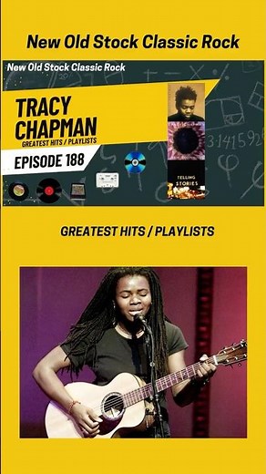 New Old Stock Classic Rock - Episode 188 - Tracy Chapman Greatest Hits / Playlists