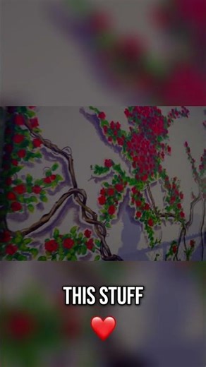 Painting cacti & roses—like graffiti art days #shorts