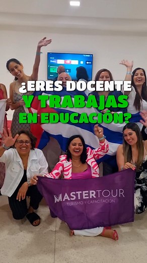 ¡Capacítate en el extranjero! Con una pasantía de educación docente. En Cuba podrás formarte en neurociencia o gestión educativa con doctores en educación. Incluye Programa con vuelos, hotel, comidas y mucho más. Puedes viajar con tu familia y amigos. Inscríbete en www.mastertour.cl | Master Tour | Facebook