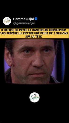 Gamme2Djai on Instagram: "🎬 𝐑𝐚𝐧𝐬𝐨𝐦 (𝟏𝟗𝟗𝟔) 𝐚𝐯𝐞𝐜 𝐌𝐞𝐥 𝐆𝐢𝐛𝐬𝐨𝐧 : un thriller qui frappe fort. 🔍 Anecdote vraie : Le film n’est pas basé sur une seule affaire réelle, mais il s’inspire de plusieurs éléments de faits-divers. Par exemple, la somme de 2 millions de dollars demandée à un milliardaire pour son fils kidnappé provoque un choc : le héros, au lieu de payer, transforme l’argent en prime publique pour retrouver les ravisseurs. Pendant le tournage, Mel Gibson a dû se fair