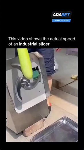 REEL VERSE IO | Industrial vegetable cutters harness centrifugal force and precision mechanical timing to achieve speeds exceeding 1,500 cuts per... | Instagram