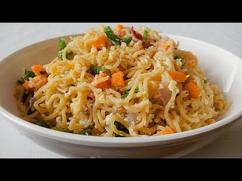 Quick Egg Noodles Recipe | How to Make Egg Indomie