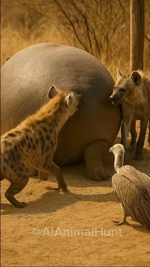 When the Hippo Farts… Everything Goes Wrong 😂🐍🐦 | Funny Wildlife Shorts