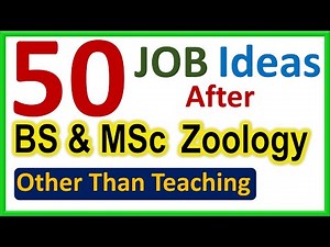 Zoology Jobs After BSc or MSc in Zoology - Career Opportunities in Animal Sciences