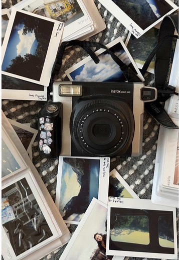 Creative Travel Journal Inspiration with Polaroid Photography
