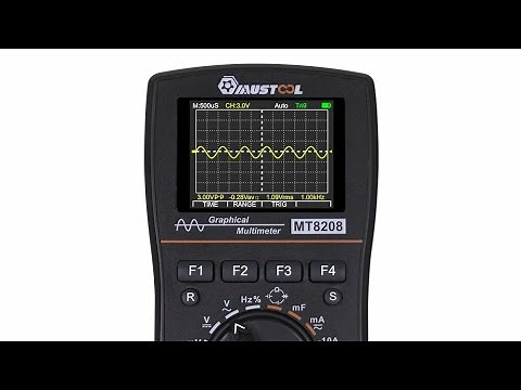 MUSTOOL MT8208 Graphical Multimeter Review & Teardown!