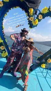 Party boats anyone? 🛥️🏴‍☠️💃🕺🌊😎🥳🌋🇬🇹 Yesterday we went on a fun boat party and I took a break from crocheting to dance and meet some cool new people from around the world! Our fav dj here is @mixwellmusic he plays house music and being from Detroit you know I’m a picky girl when it comes to music haha but seriously all the djs were great! They played a great mix of Afro house, tribal & deep house music! I’m wearing this pretty beaded neck piece that I fell in love with the other day shop