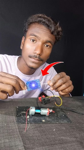 12 volt light DC motor generator experiment
