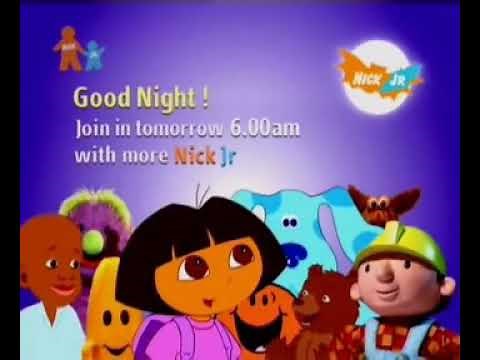 Nick jr UK closedown (2002 - 2005)