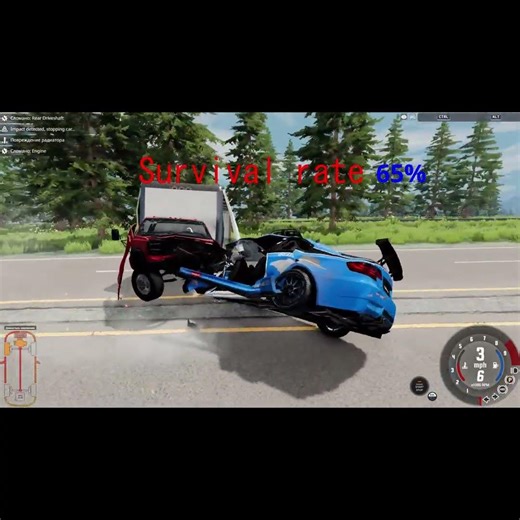 One Second to Decide: Survive at 200 MPH