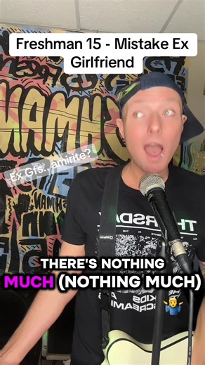 Hi! I’m Davey and I sing for Freshman 15! Go stream us… or else! Or else what? Exactly! #fyp #poppunk #blink182 #emo