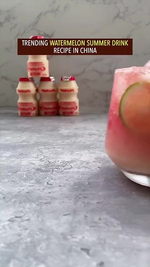 595K views · 9K reactions | 380_Watermelon summer drink recipe in China #Recipe #drink #summerdrink #watermelon #chinesefood | Street Food The World | Facebook