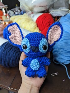 Chibi Blue Alien Inspired by Stitch - Etsy UK