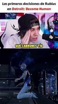 Rubius' first decisions in high school #rubius #detroitbecomehuman #humor