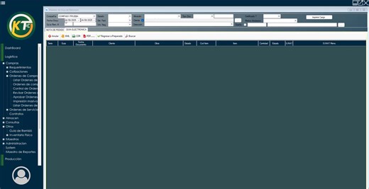 Software de Almacén o Logística, ideal para controlar tus ingresos y salida de tus productos de tu almacén. Es adaptable para cualquier unidad de Negocio. Soporte las 24h. Capacitación constante. whatsapp: 945715701 ✅ Ordenes de Compra ✅ Kardex Valorizado ✅ Códigos de Barra ✅ Multi Almacén ✅ Guías Electrónicas ✅ Requerimiento de Compra o Servicio. | KikiaTech - Consultoría y Soluciones Tecnológicas