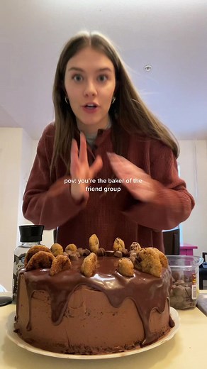 Baking a Special Cake for a Friend's Birthday