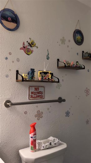 Kids SpongeBob Bathroom Uploaded #bigguy #spongebob #fyp #fypシ゚viral