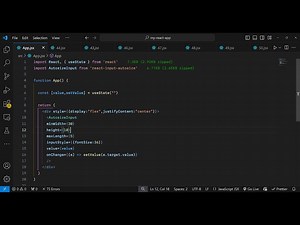 Build a React.js react-input-autosize to Change Size and Appearence of Text Field in Browser