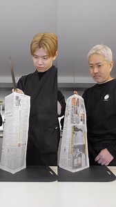 57K views · 675 reactions | JIKKO社長vs.研師Ryota 〜包丁の切れ味対決〜 Kitchen Knife Sharpness Duel @jikko.shacho #究極の切れ味 #beforefter #asmr #PaperTubeChallenge | 研師Ryota | Facebook