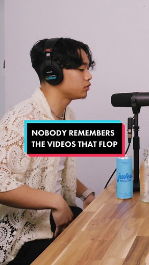 Not every video is going to be an insant success. Learn from them, grow, and keep moving forward. #contentcreator #creatortips #socialmediagrowth #loughh #the505podcast