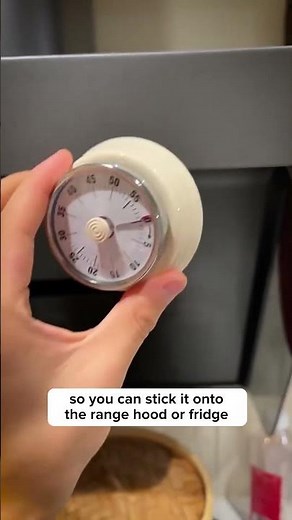 Magnetic Kitchen Timer | Mechanical Kitchen Timer | Stainless Steel Magnetic Timer Metal Timer Alarm