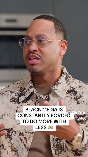 Doing more with less isn’t a slogan for Black media companies, it’s the reality. What doesn’t get talked about enough is what it really takes to keep delivering amazing content for our audience. Especially right now, as DEI cuts lead to fewer sponsors and tighter budgets. The work continues. Watch this raw and honest conversation on @BET’s YouTube channel NOW! #ForTheFellas #Blackmedia #dei #blackcreators #fyp @Skyh Black @Terrence J