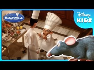👨‍🏫 Chef Remy Gone Wild! | Ratatouille | Disney Kids