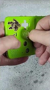 Gameboy Color Speaker Replacement + Full Console Cleaning #gaming #gameboy #repair #shorts