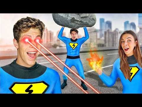 Ben Azelart! WE BECOME SUPERHEROES FOR 24 HOURS