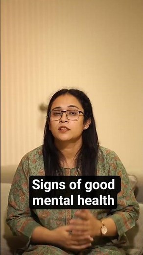5 Signs of good mental health