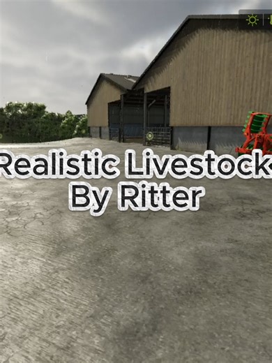 Realistic Livestock by Ritter - Although it is very sad such a great modder such as Arrow has been given no other option to step away due to a dispute with a certain compnay (not saying any names) Ritter another great modder has taken over, this version is fully compatible with the original, porting all your previous animals to his version but he has also added Highland Cattle Bulls to the mix. This is not a Mod theft and full credit still goes to Arrow. #farmingsimulator25 #fs25 #farmlife #farm