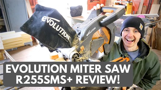 Evolution R255SMS plus miter saw review: Is it worth it?