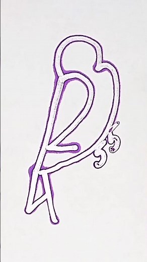 How to draw a bird with Numbers?