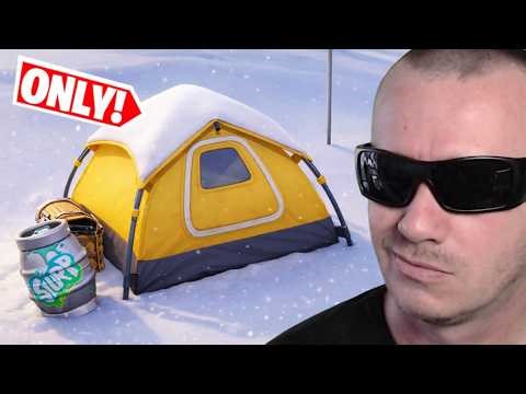 The TENTS ONLY Challenge In FORTNITE