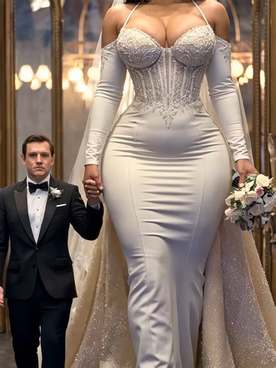 Very Tall Woman Marries Short Man: Their Unique Wedding Story