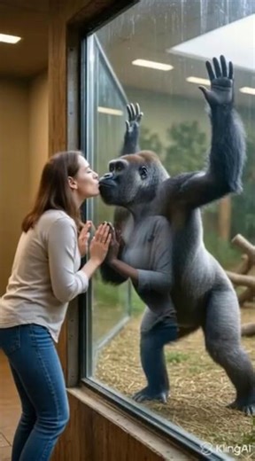 Her Kiss Made the Gorilla Go WILD