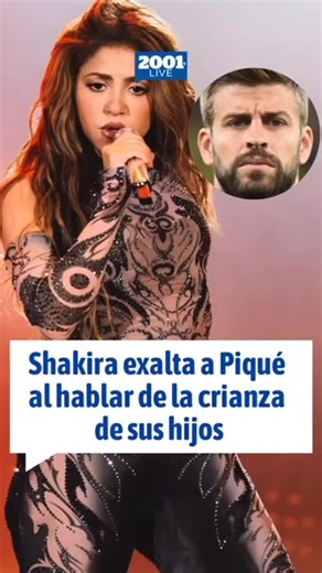 2001 Online on Instagram: "🇨🇴👏Shakira sorprendió al elogiar públicamente a Gerard Piqué. “Es muy disciplinado. No se puede triunfar de otra manera”, expresó. #3Dic 🎥Telefe."