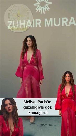Hadise ve Hande Erçel'in Ardından Melisa Aslı Pamuk da Paris Moda Haftası'nda Boy Gösterdi!