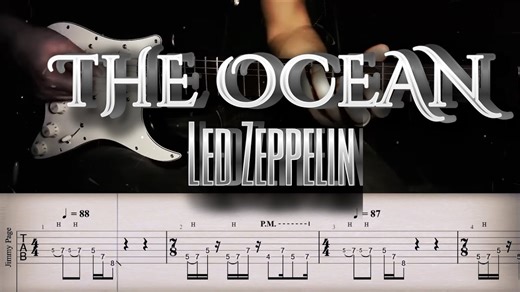 The Ocean - Led Zeppelin | Full TAB | Guitar Cover | Tutorial | Lesson Chords - Chordify