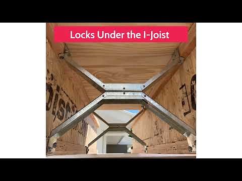 Floorlock Bracing Locking Under I Joist