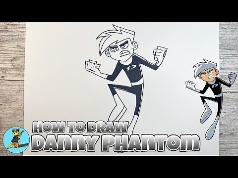 How To Draw Danny Phantom #drawing #art #tutorial #howtodraw #drawingvideo #dannyphantom