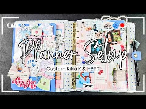 My Custom A5 Setup For Spring ✨💖 DAILY GOAL PLANNER
